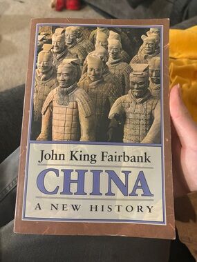 John King Fairbank CHINA paperback book - brown and cream cover